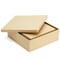 6 Pieces Decorative Nested Boxes with Lids, Assorted Sizes, Square Nesting Gift Box, Large to Small, Thick Paper Board, Stackable Gift Boxes for Presents, Wedding, Birthday, DIY